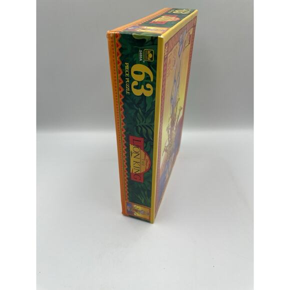 Vintage Original Disney Lion King Puzzle Golden 5488A Sealed - Picture 2 of 5
